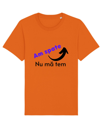 Am spate.  Nu ma tem! Bright Orange