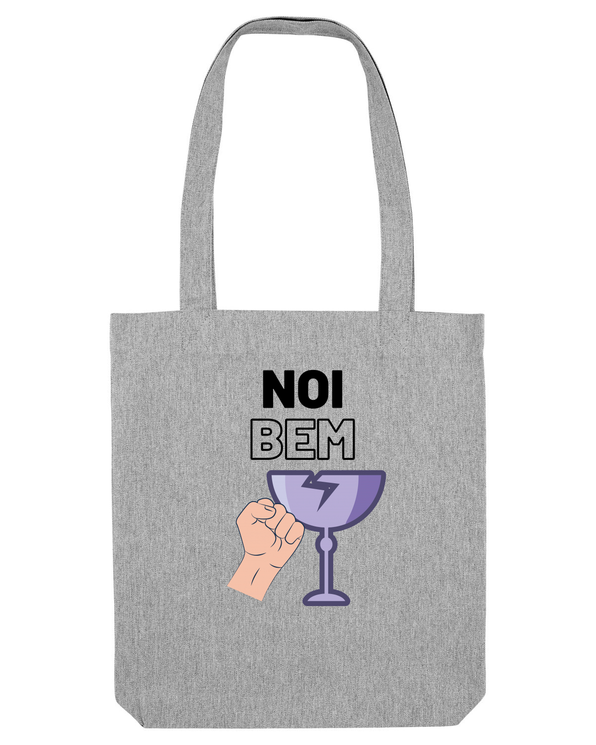 Sacoșă textilă Heather Grey