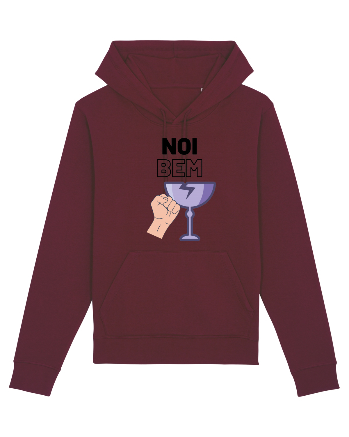 Hanorac Unisex Drummer Burgundy