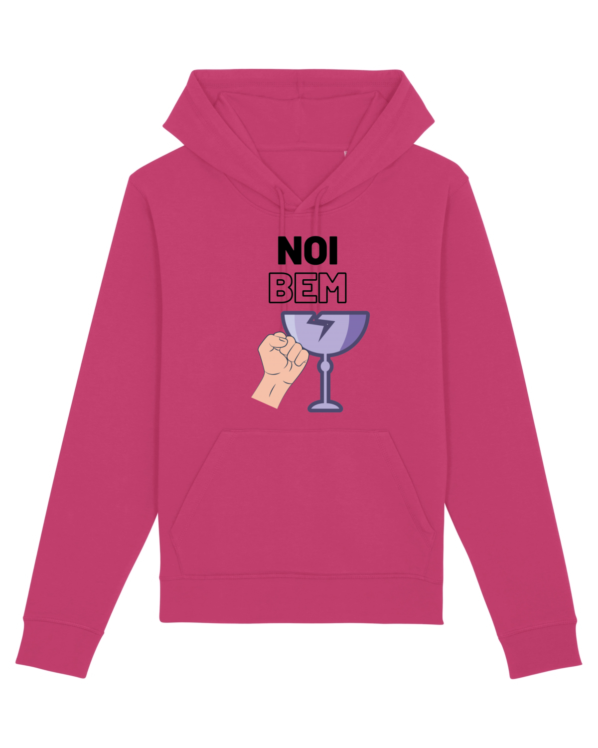 Hanorac Unisex Drummer Raspberry
