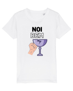 Noi bem, spargem pahare Tricou mânecă scurtă  Copii Mini Creator