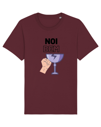 Noi bem, spargem pahare Burgundy
