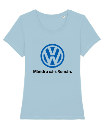 VW. Mândru că-s Român Sky Blue