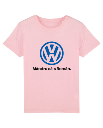 VW. Mândru că-s Român Cotton Pink