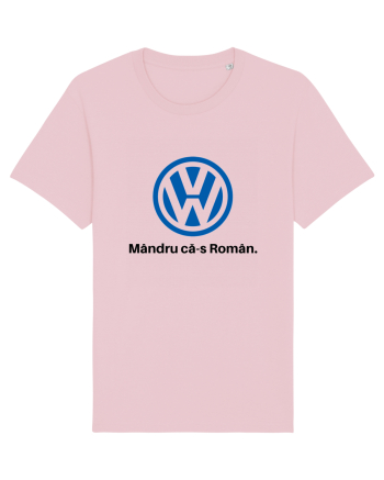 VW. Mândru că-s Român Cotton Pink