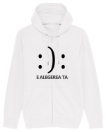 Fericit sau Trist Hanorac cu fermoar Unisex Connector