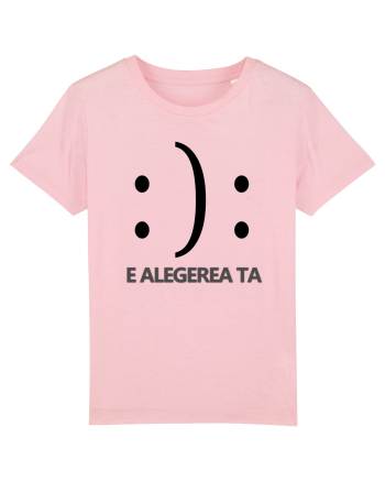 Fericit sau Trist Cotton Pink