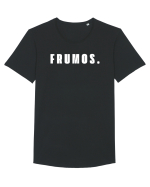 Frumos Tricou mânecă scurtă guler larg Bărbat Skater
