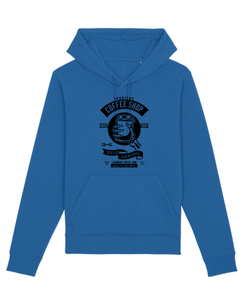 Coffee Shop Black Royal Blue