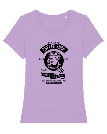 Coffee Shop Black Lavender Dawn