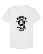 Coffee Shop Black Tricou mânecă scurtă guler larg Bărbat Skater