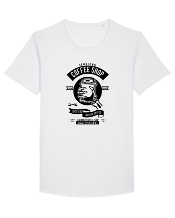Coffee Shop Black White