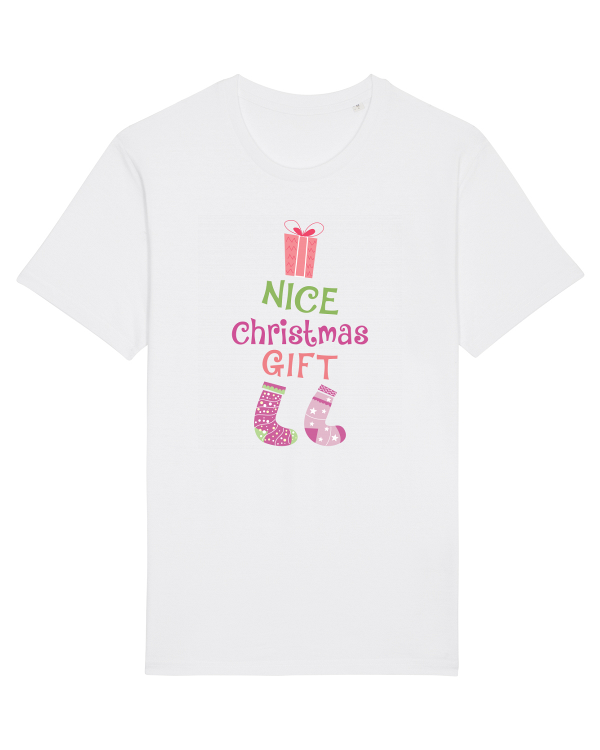 Tricou mânecă scurtă Unisex Rocker White
