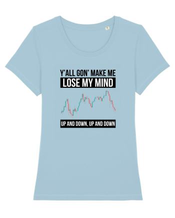 Lose My Mind (Trading) negru Sky Blue