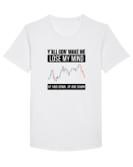 Lose My Mind (Trading) negru Tricou mânecă scurtă guler larg Bărbat Skater