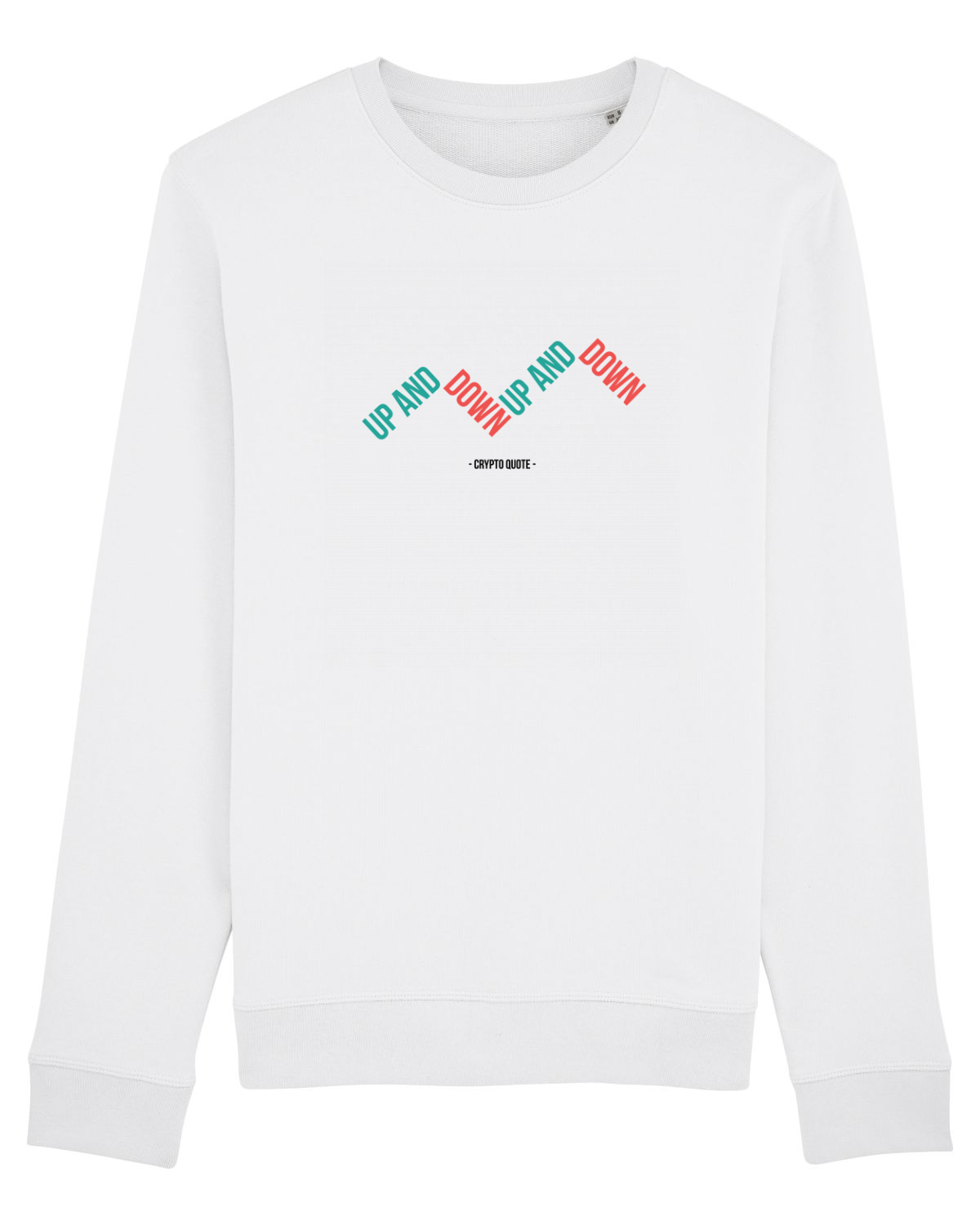 Bluză mânecă lungă Unisex Rise White