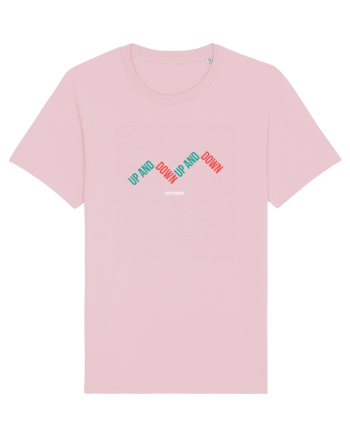 UP AND DOWN (Crypto Quote) alb Cotton Pink