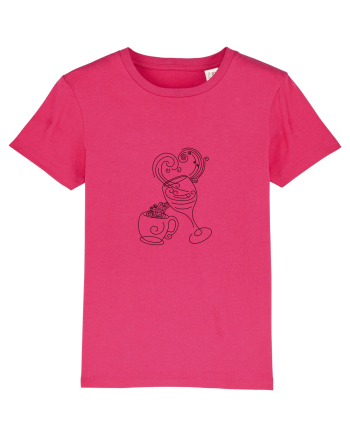 Coffee and Wine (negru) Raspberry