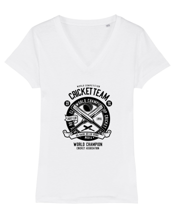 Cricket Team Black White