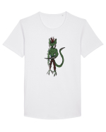 MUTANT REPTILE Tricou mânecă scurtă guler larg Bărbat Skater