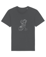 Coffee and Wine (alb) Tricou mânecă scurtă Unisex Rocker