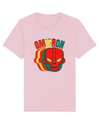 Omicron Covid Variant Cotton Pink