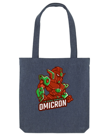Omicron Covid Variant Midnight Blue