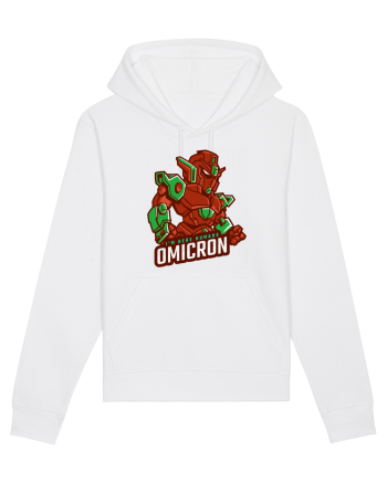 Omicron Covid Variant White