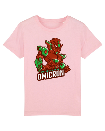 Omicron Covid Variant Cotton Pink