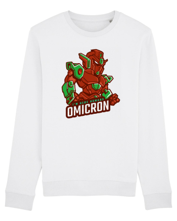 Omicron Covid Variant White