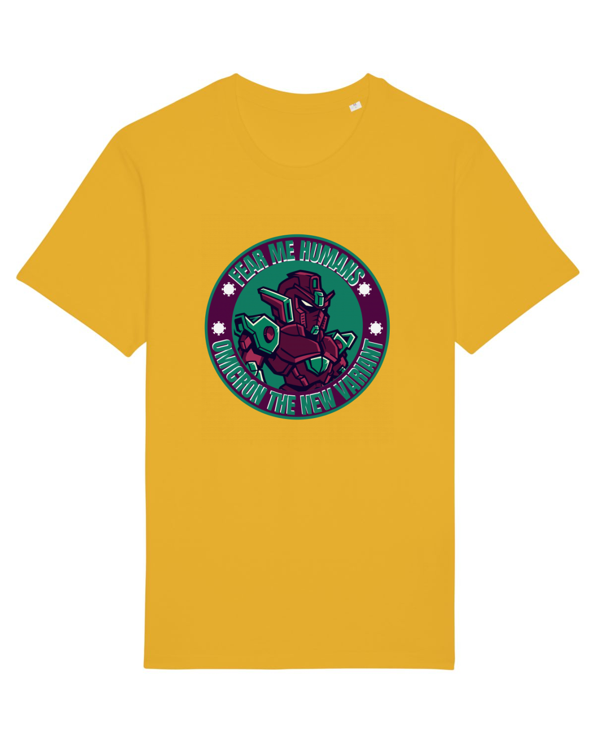 Tricou mânecă scurtă Unisex Rocker Spectra Yellow