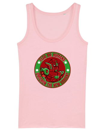 Omicron Covid Variant Cotton Pink