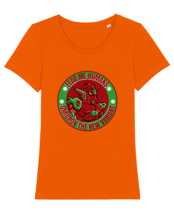Omicron Covid Variant Bright Orange