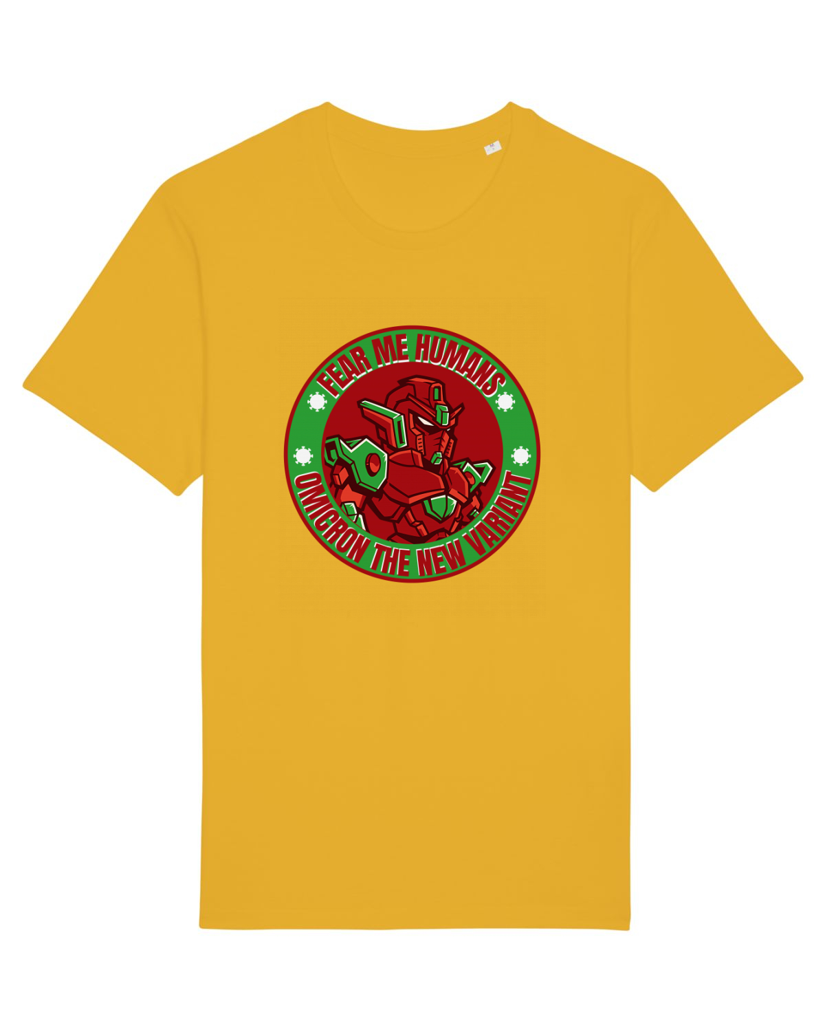 Tricou mânecă scurtă Unisex Rocker Spectra Yellow