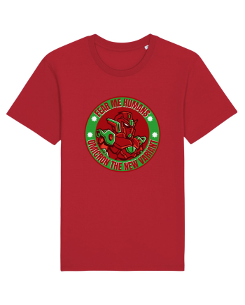 Omicron Covid Variant Red
