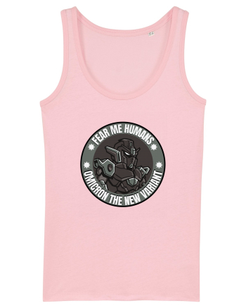 Omicron Covid Variant Cotton Pink