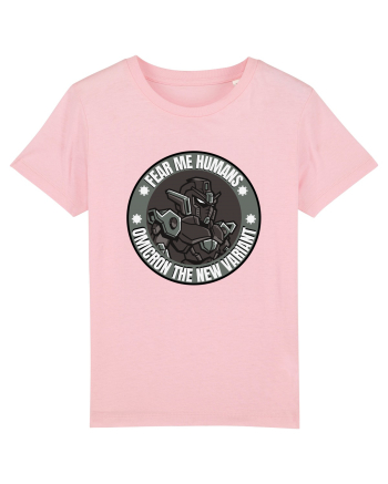 Omicron Covid Variant Cotton Pink