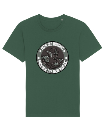 Omicron Covid Variant Bottle Green