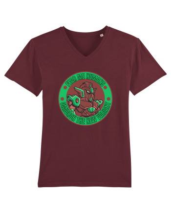 Omicron Covid Variant Burgundy