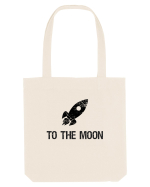 To the moon Sacoșă textilă