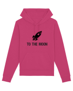 To the moon Hanorac Unisex Drummer