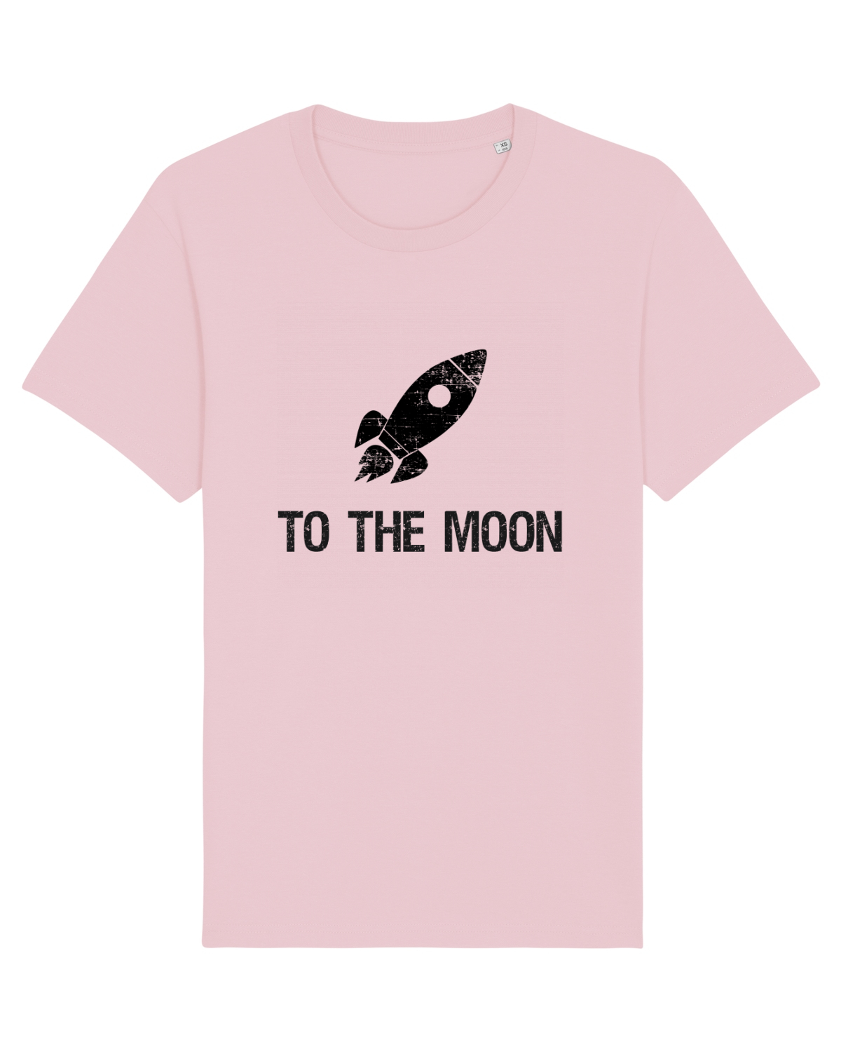 Tricou mânecă scurtă Unisex Rocker Cotton Pink