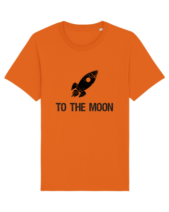 To the moon Bright Orange
