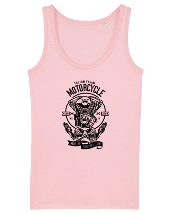 Moto Engine Black Cotton Pink