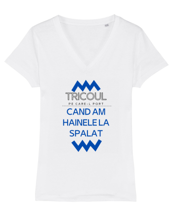 Tricoul pe care il port cand am hainele la spalat. White