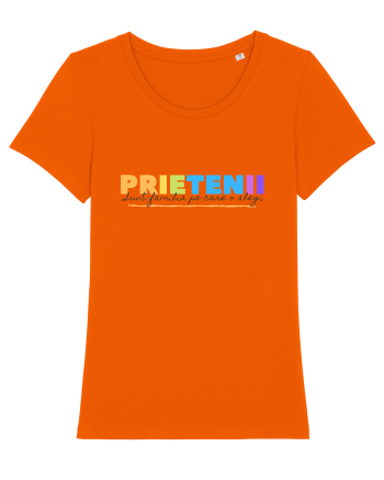 Prietenii sunt familia pe care o alegi Bright Orange