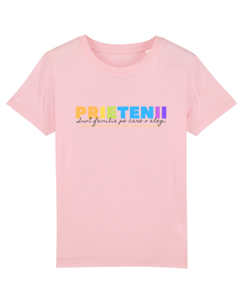 Prietenii sunt familia pe care o alegi Cotton Pink