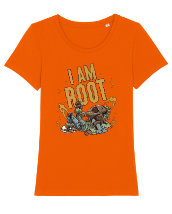 I am root Bright Orange