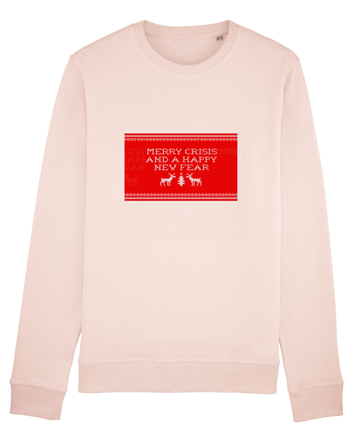 Bluză mânecă lungă Unisex Rise Candy Pink