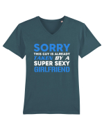 GIRLFRIEND Tricou mânecă scurtă guler V Bărbat Presenter